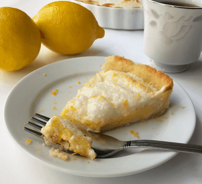 Lemon meringue Pie keto