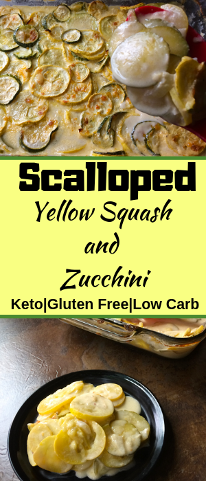 Scalloped Yellow Squash and Zucchini