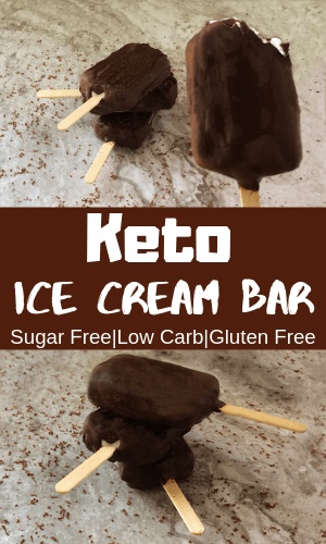 Keto Ice Cream Bar