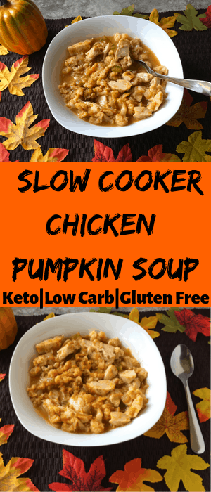 Keto Slow Cooker Chicken Pumpkin Stew